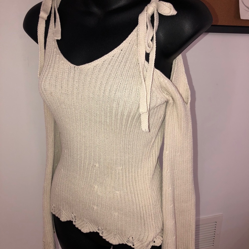 Cute beige long sleeve